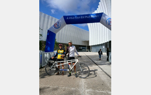 Yannick et Geneviève FONTENEAU à la Semaine Fédérale 2025, en tandem.