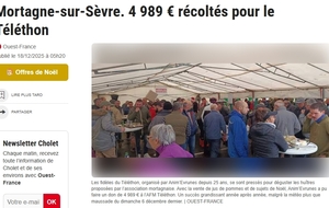 l'ACM présente au Téléthon