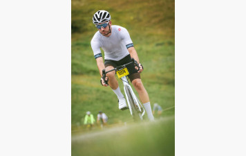 Francisco à l'étape du Tour 2025