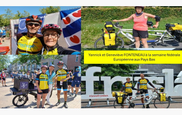 Yannick et Geneviève FONTENEAU à la semaine Fédérale Européenne