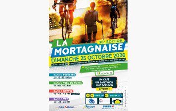 La MORTAGNAISE 2026 le dimanche 25 octobre