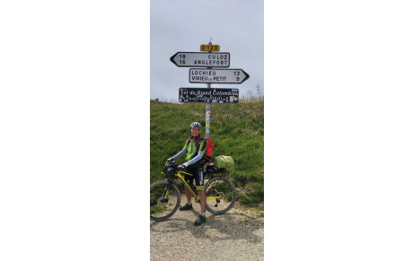 Laurent, 1 semaine dans le Jura en VTT pour escalader le Grd Colombier
