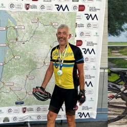 Philippe et Jean-Marc à la Ronde d'Aliénor d'Aquitaine 1200km du 5 au 9 juillet
